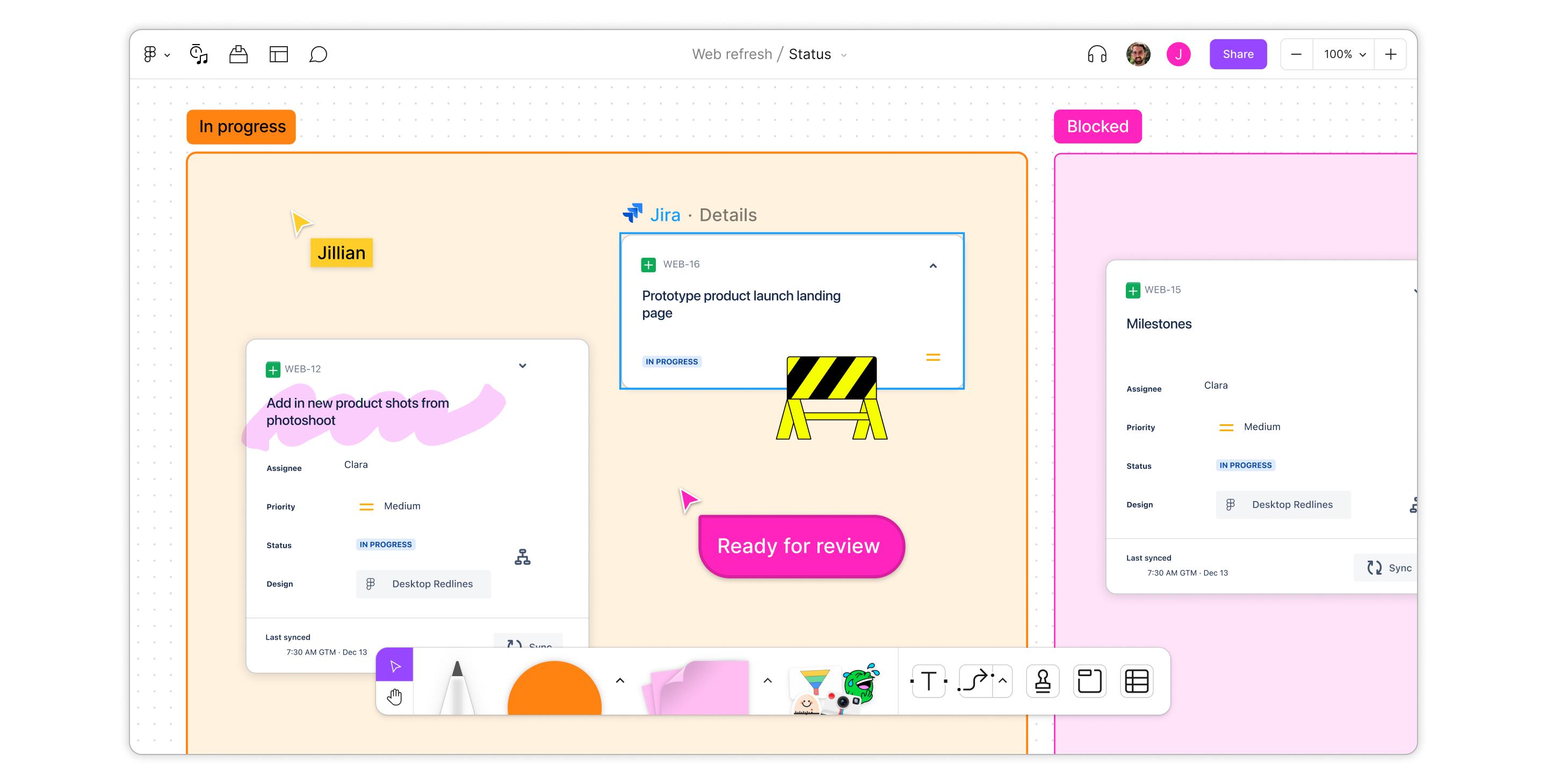 screenshot of FigJam