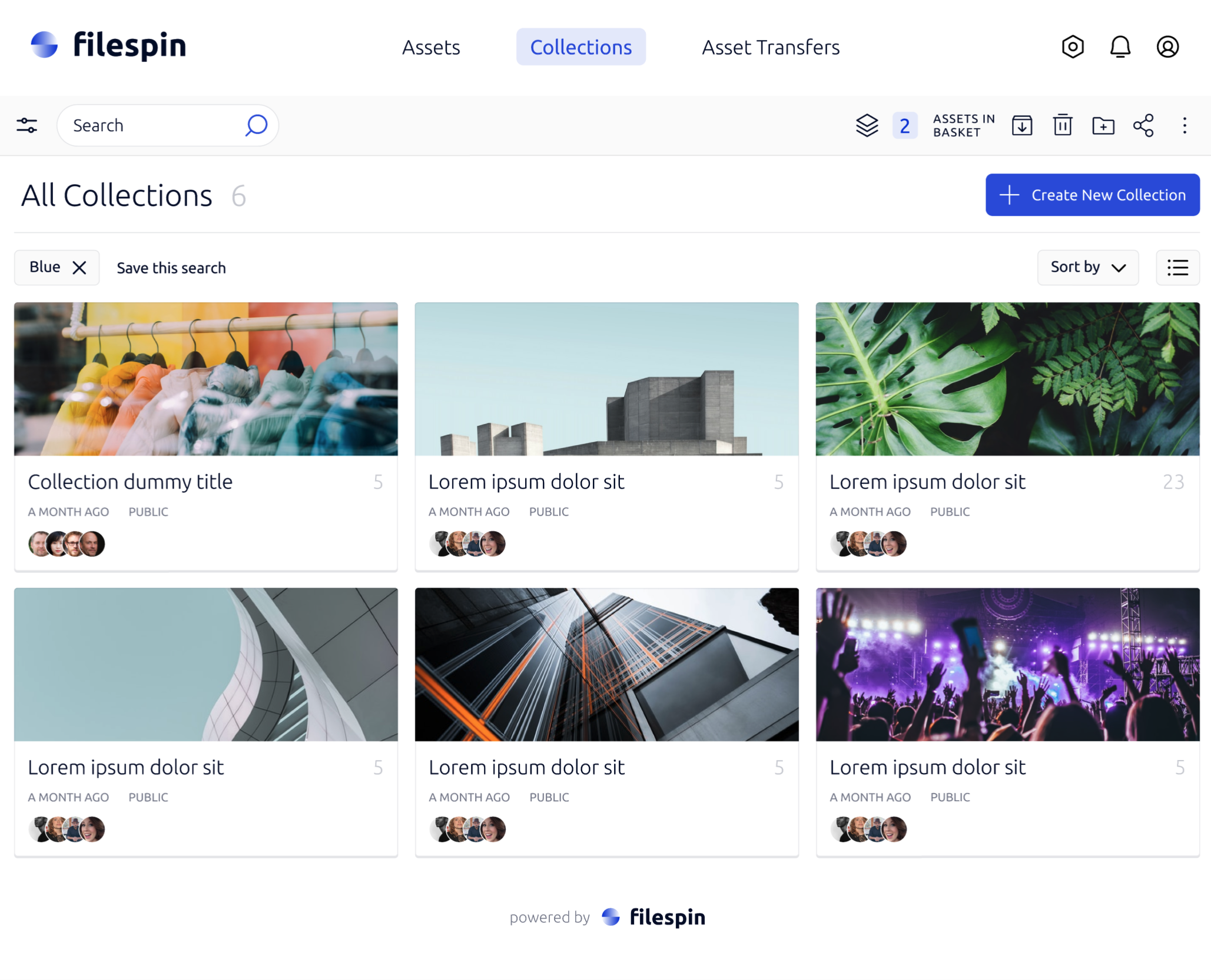 screenshot of FileSpin.io