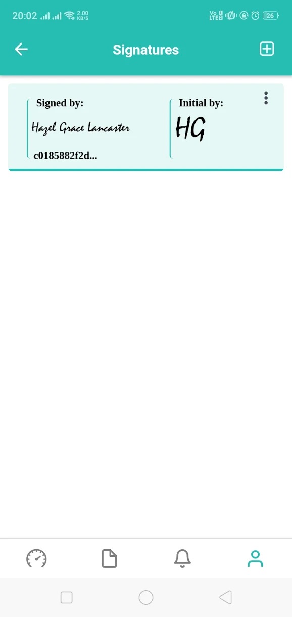 screenshot of FilesDNA