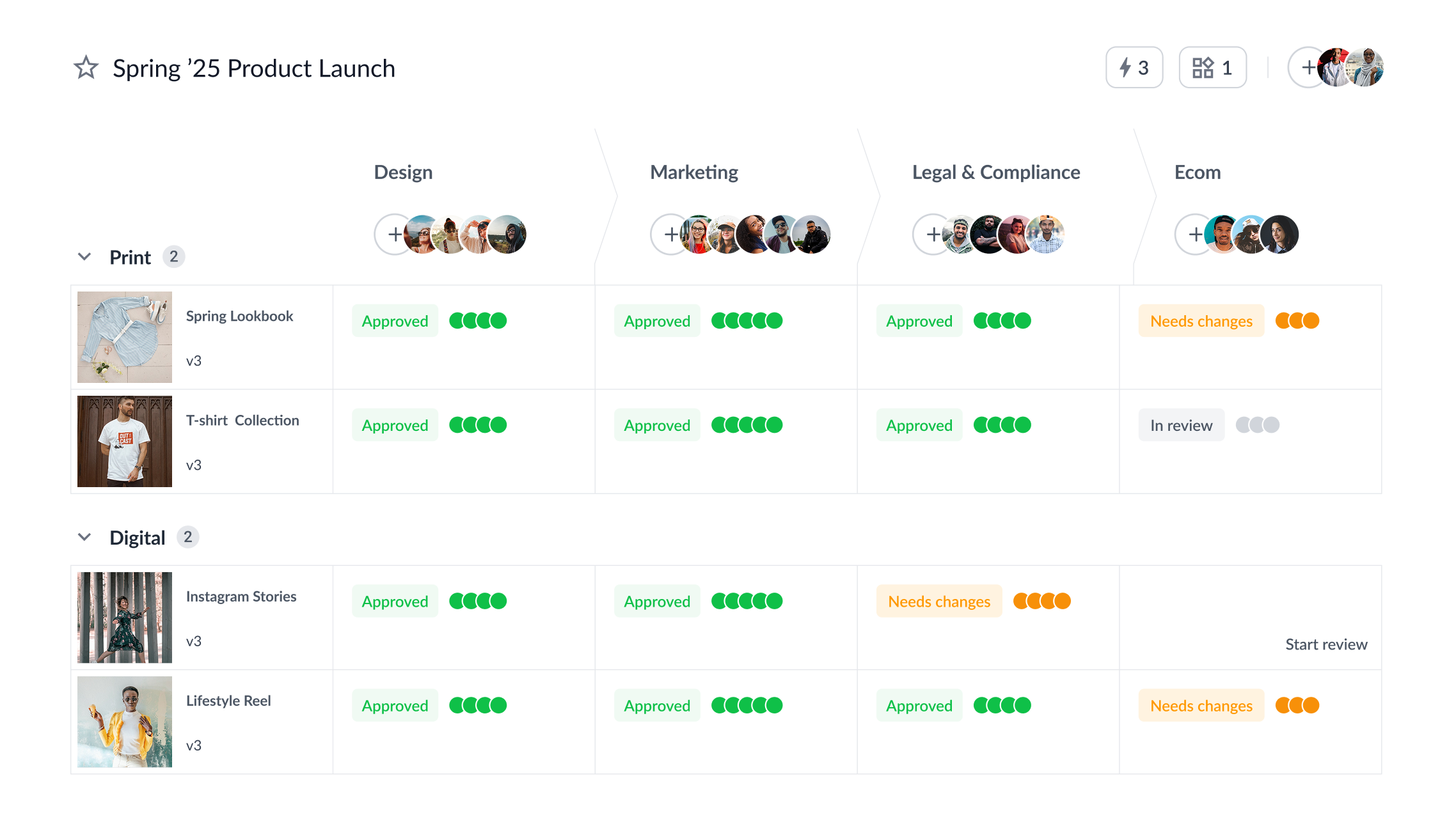 screenshot of Filestage