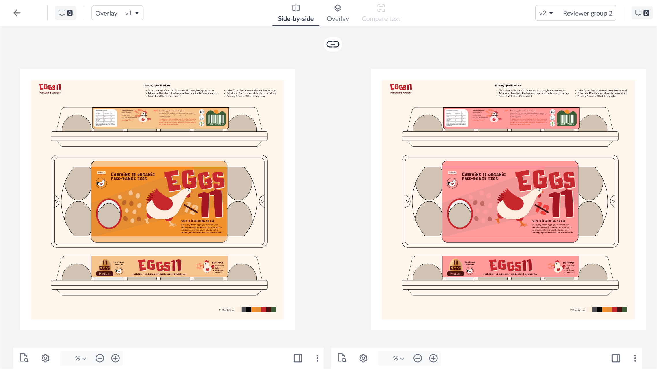 screenshot of Filestage