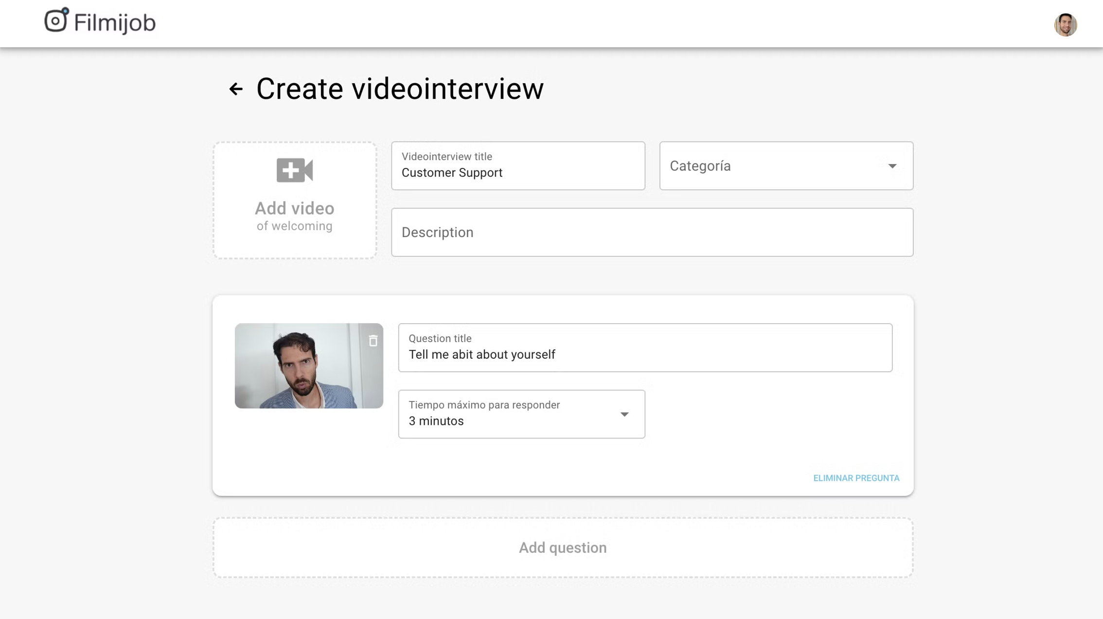 screenshot of Filmijob