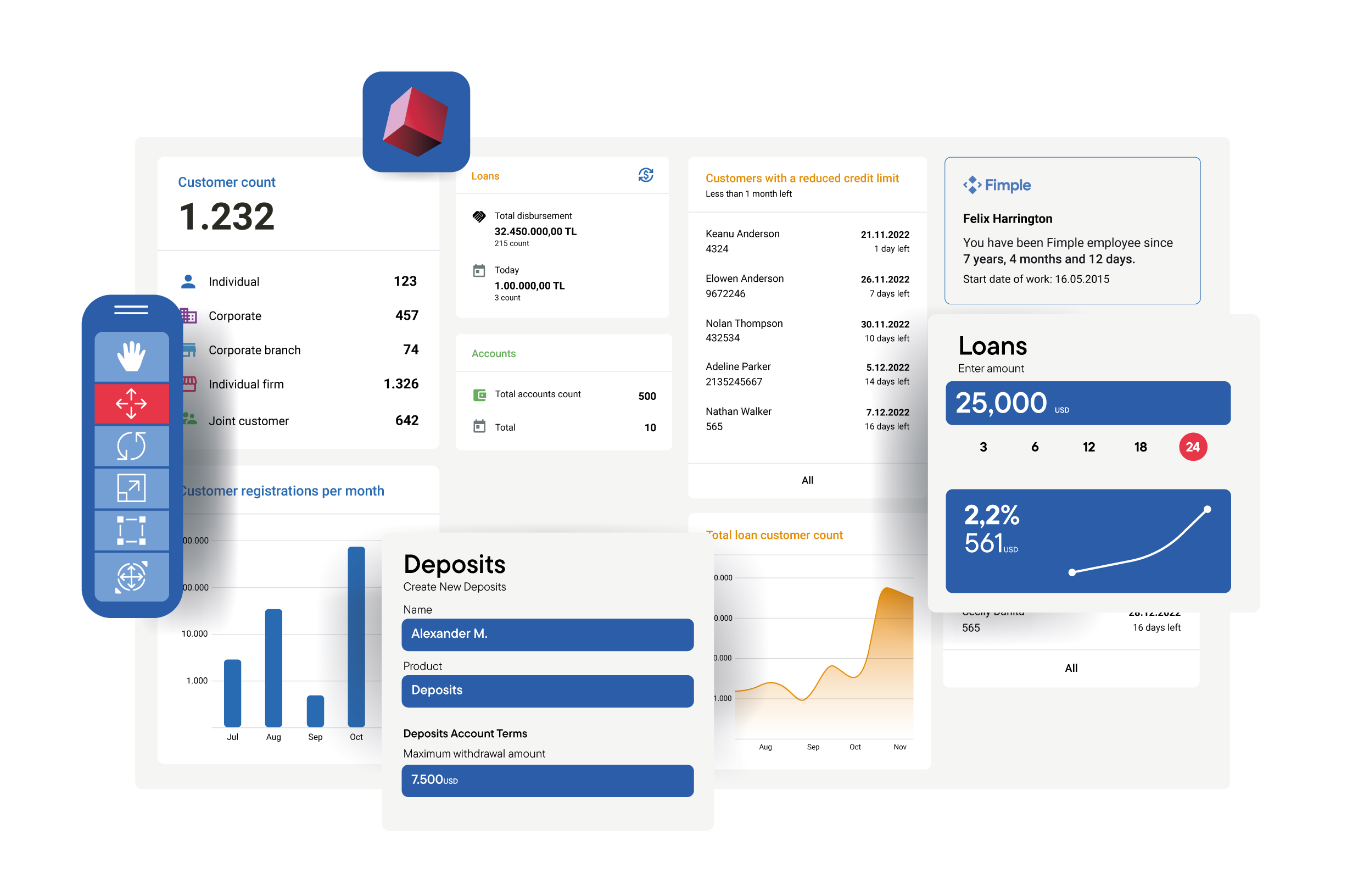 screenshot of Fimple