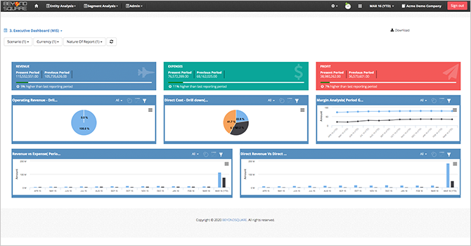 screenshot of FinAlyzer