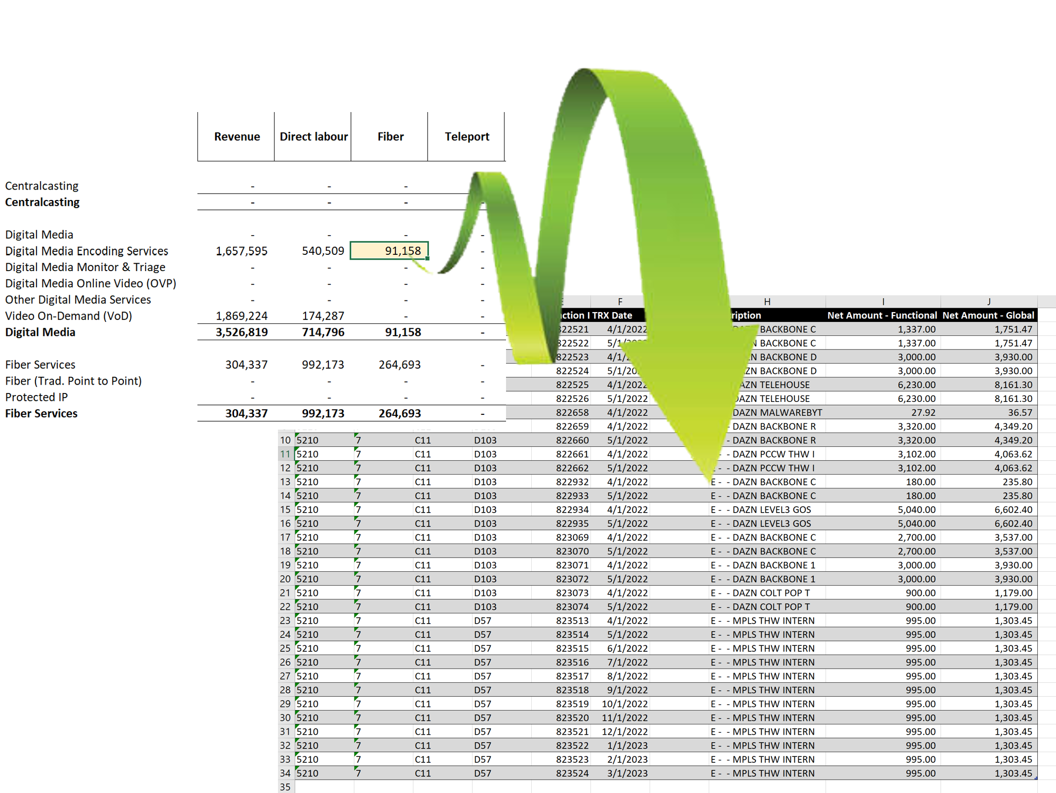 screenshot of FinPro