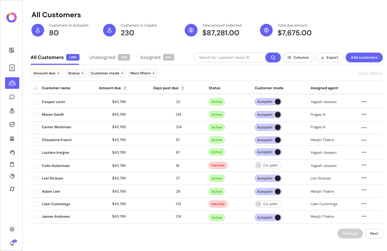 screenshot of FinanceOps