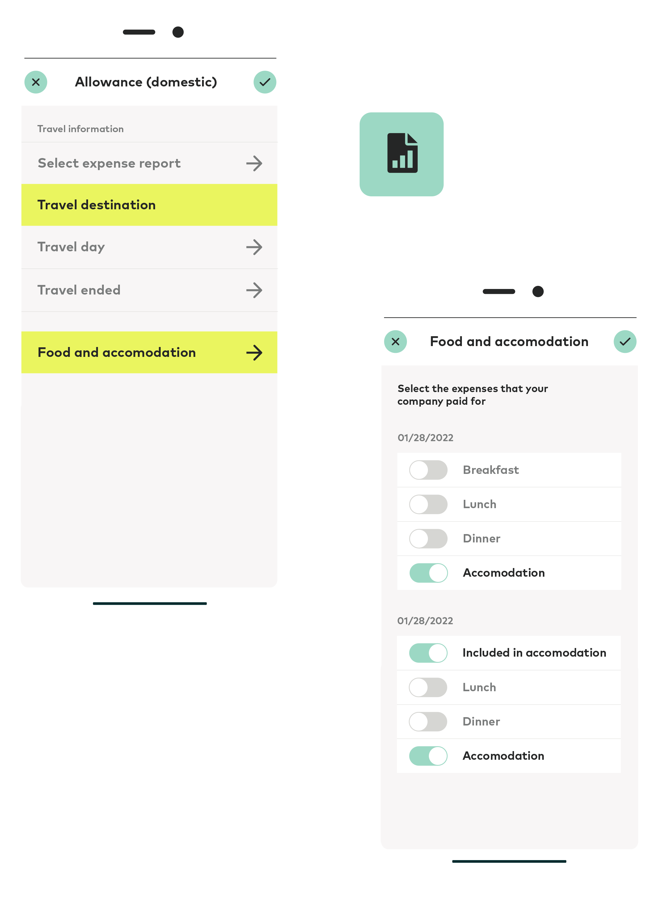 screenshot of Findity