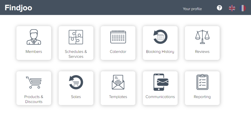screenshot of Findjoo