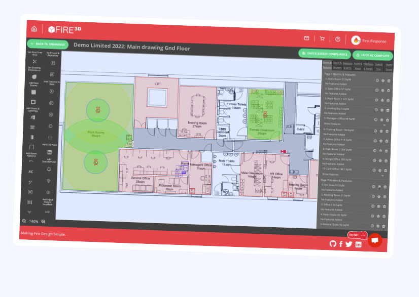 screenshot of Fire3D