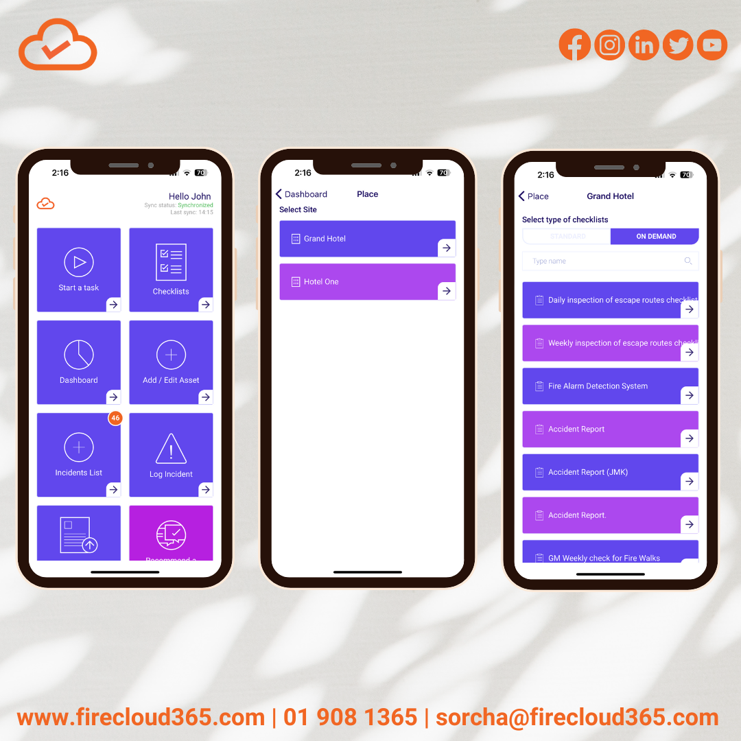 screenshot of FireCloud365