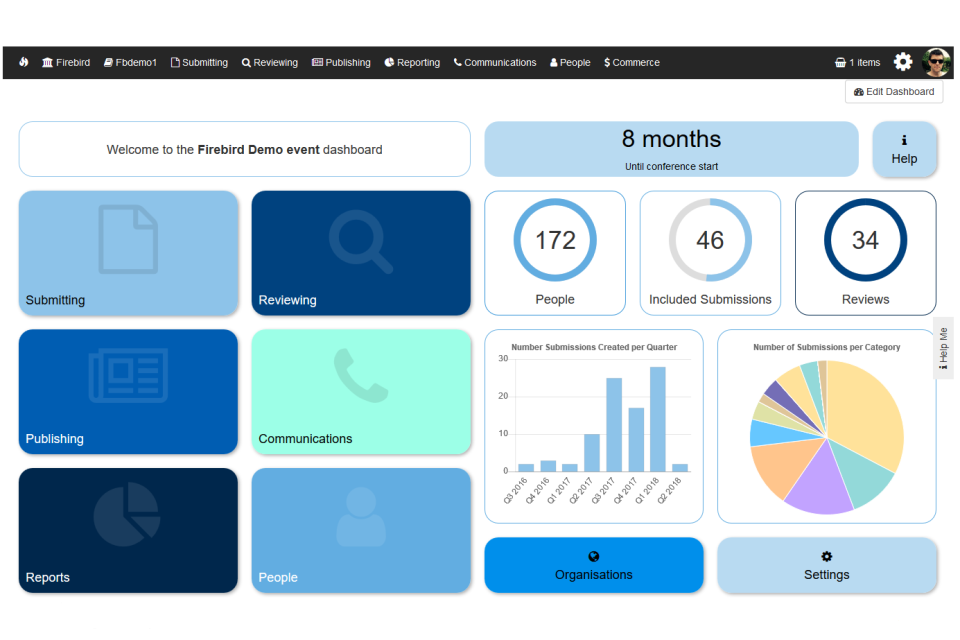 screenshot of Firebird