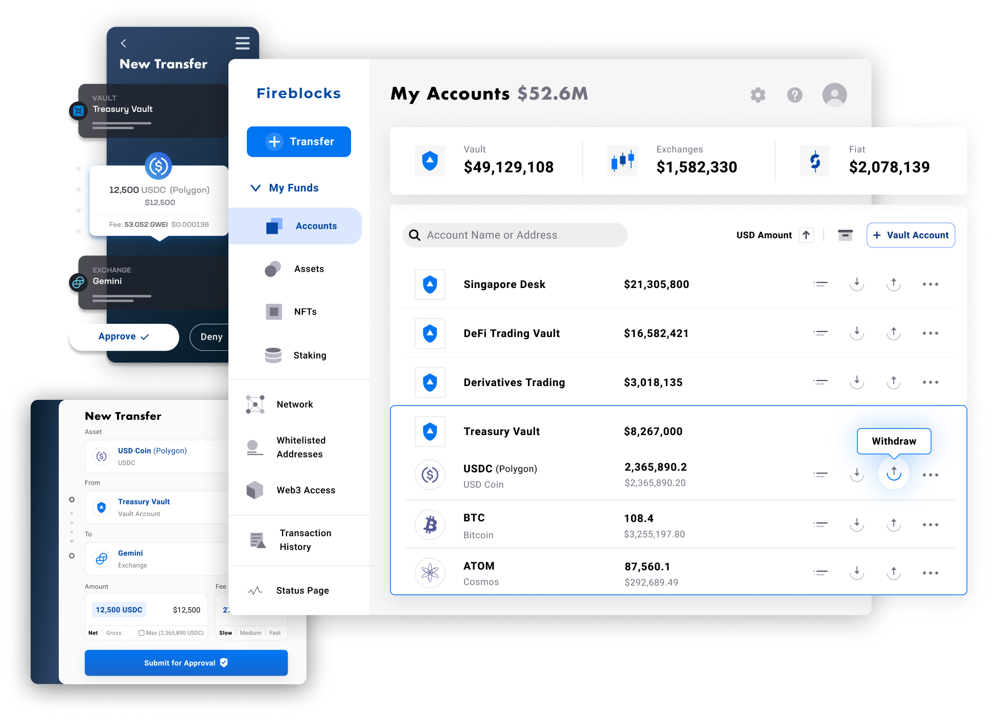 screenshot of Fireblocks