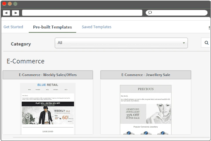 screenshot of Firecart