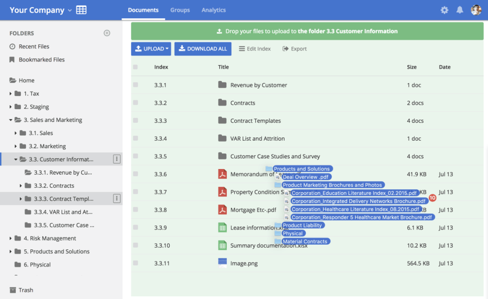 screenshot of FirmRoom