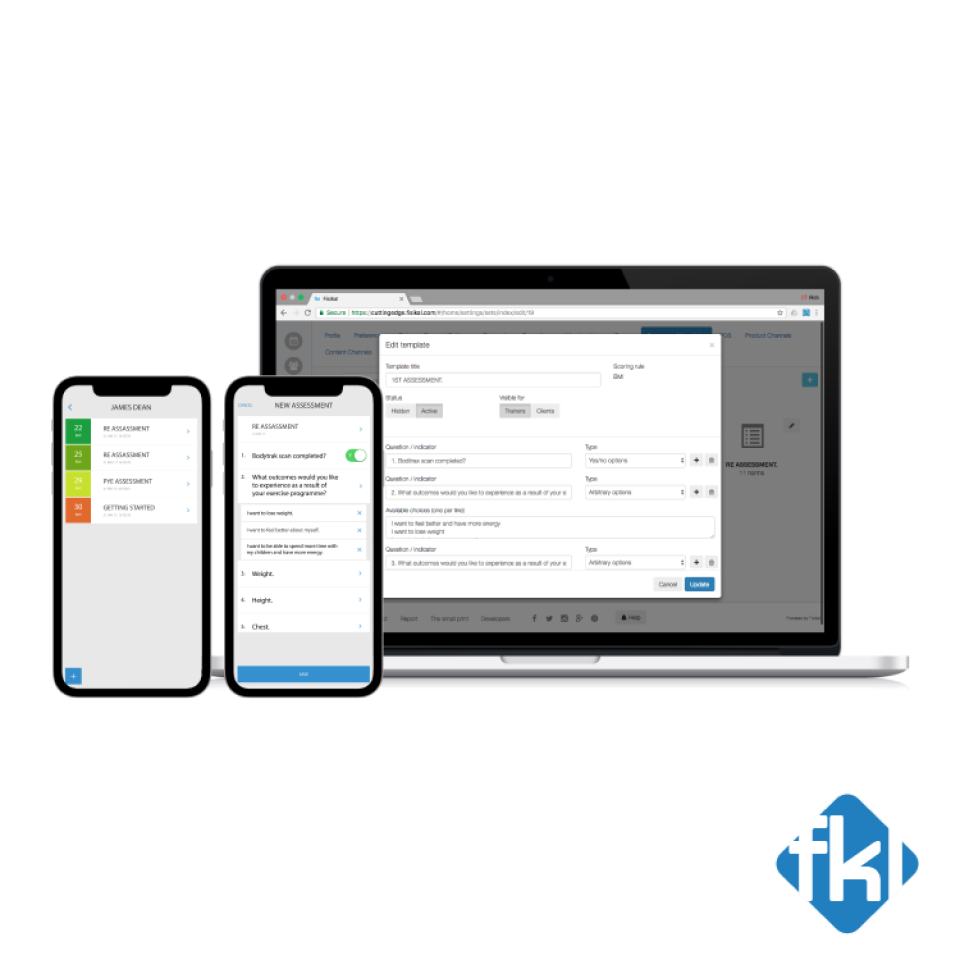 screenshot of Fisikal