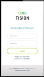 screenshot of Fision
