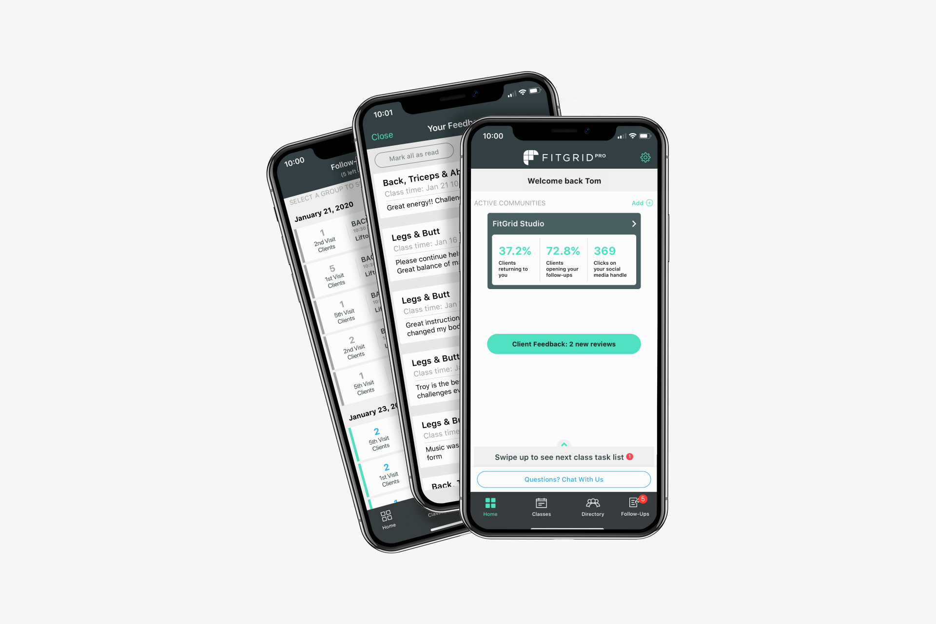 screenshot of FitGrid