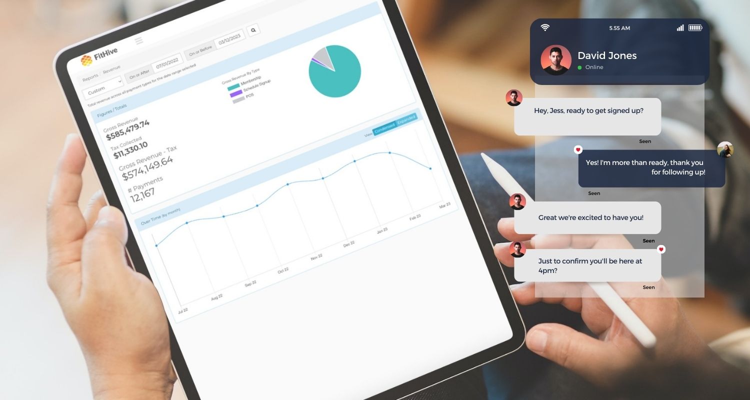 screenshot of FitHive