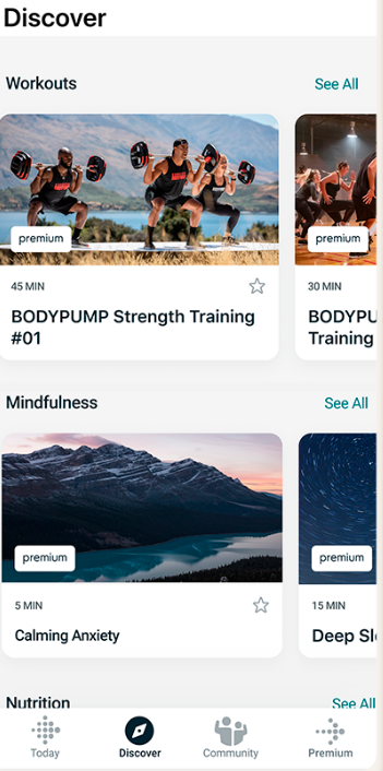 screenshot of Fitbit
