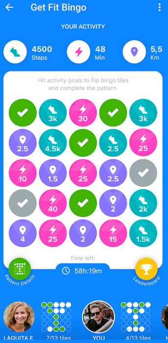 screenshot of Fitbit