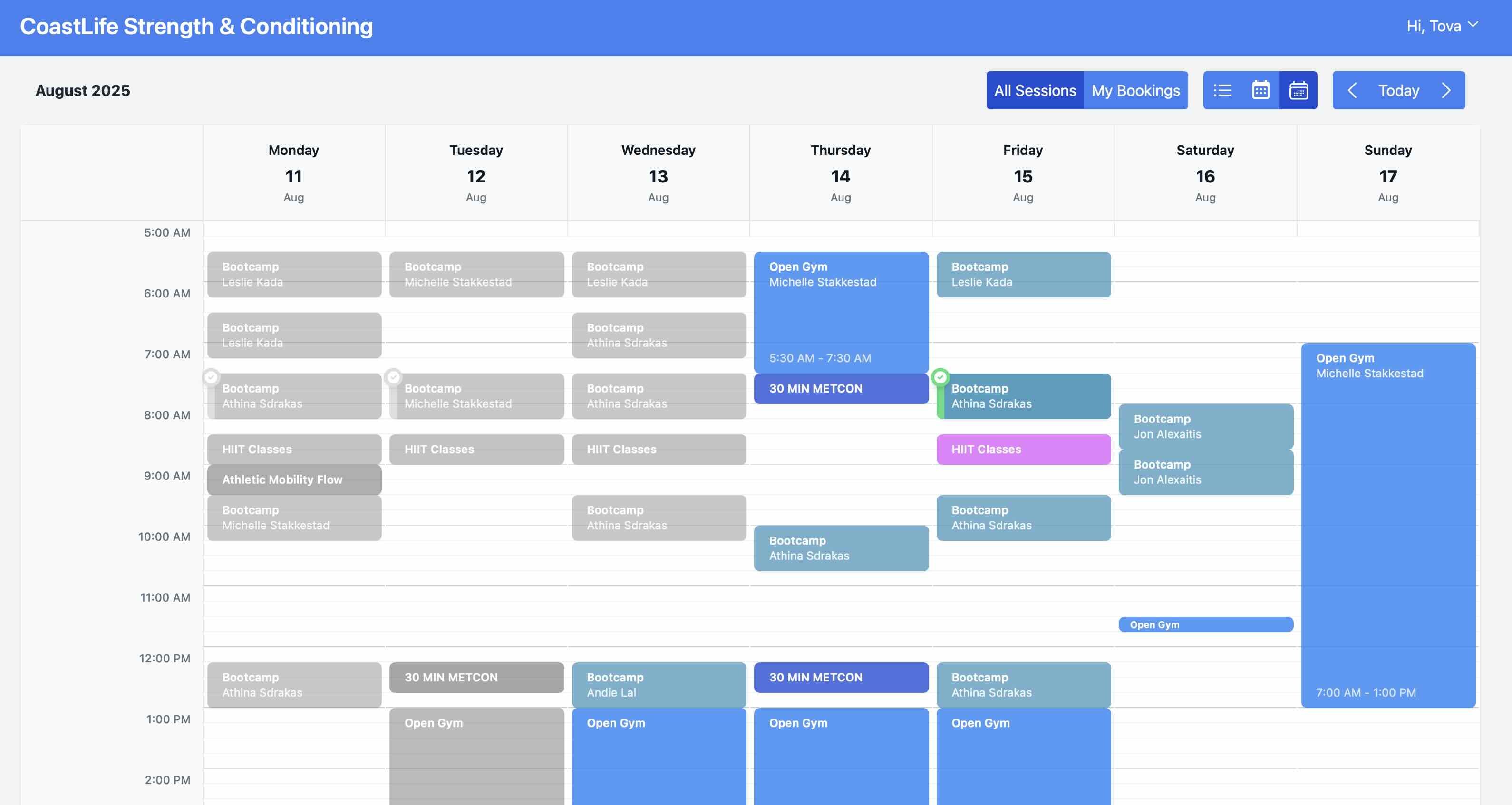 screenshot of Fitnito