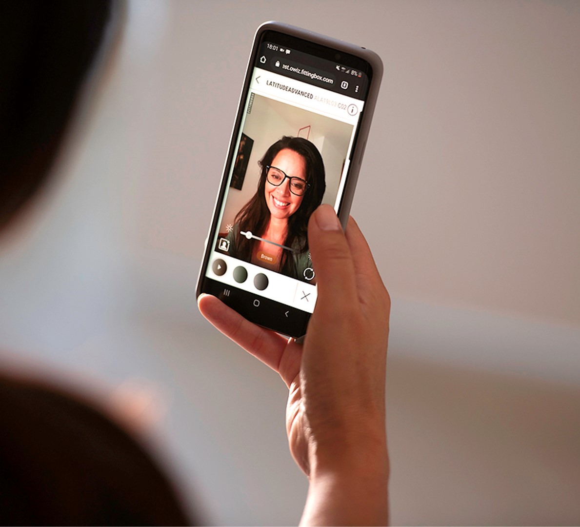 screenshot of FittingBox