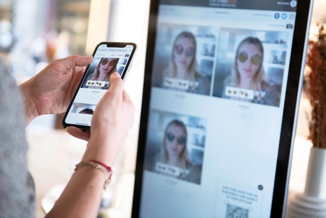 screenshot of FittingBox