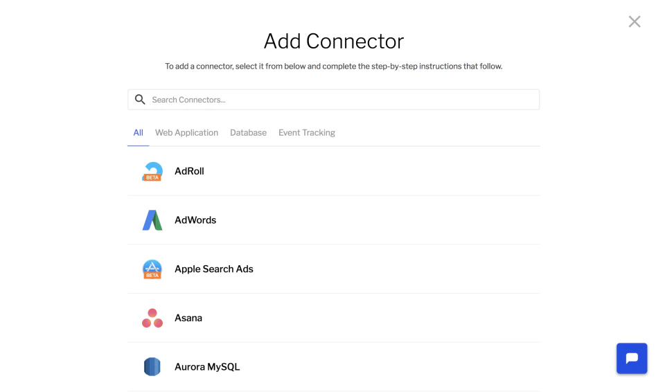 screenshot of Fivetran