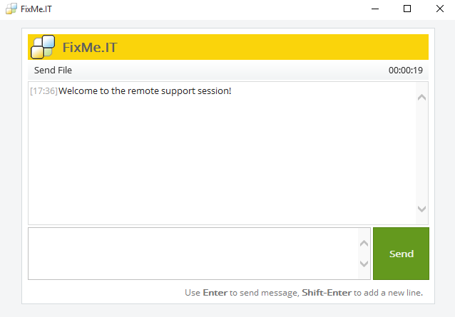screenshot of FixMe.IT
