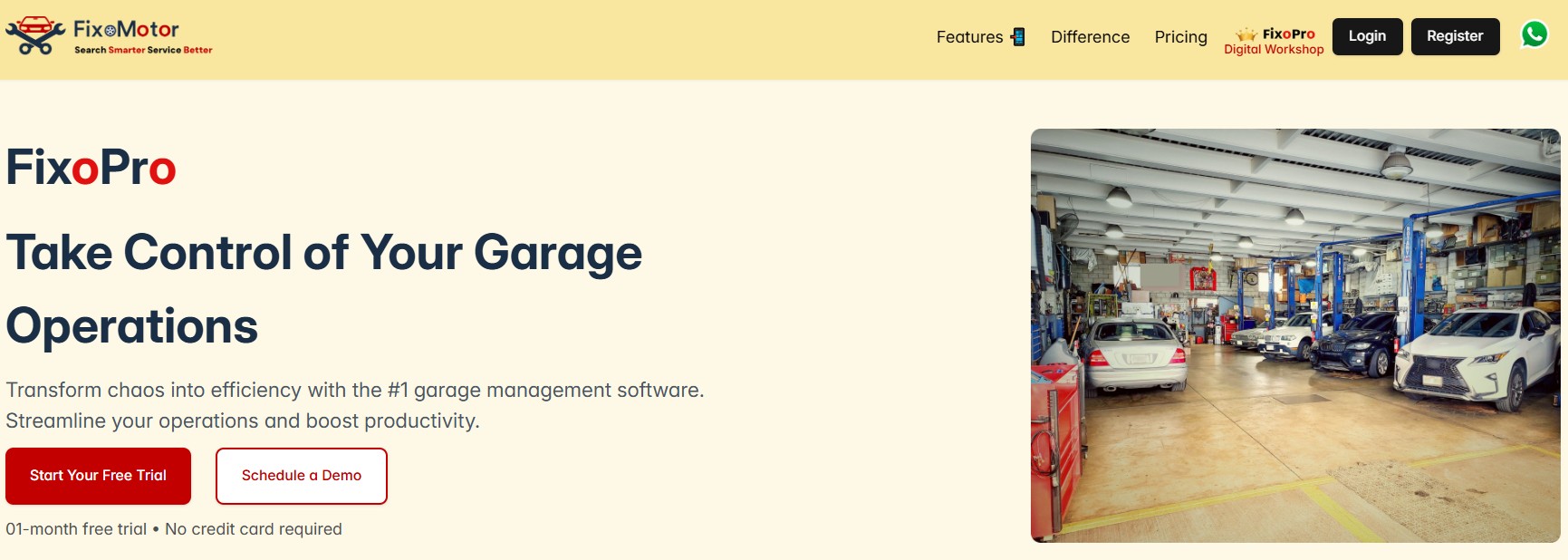 screenshot of FixoPro