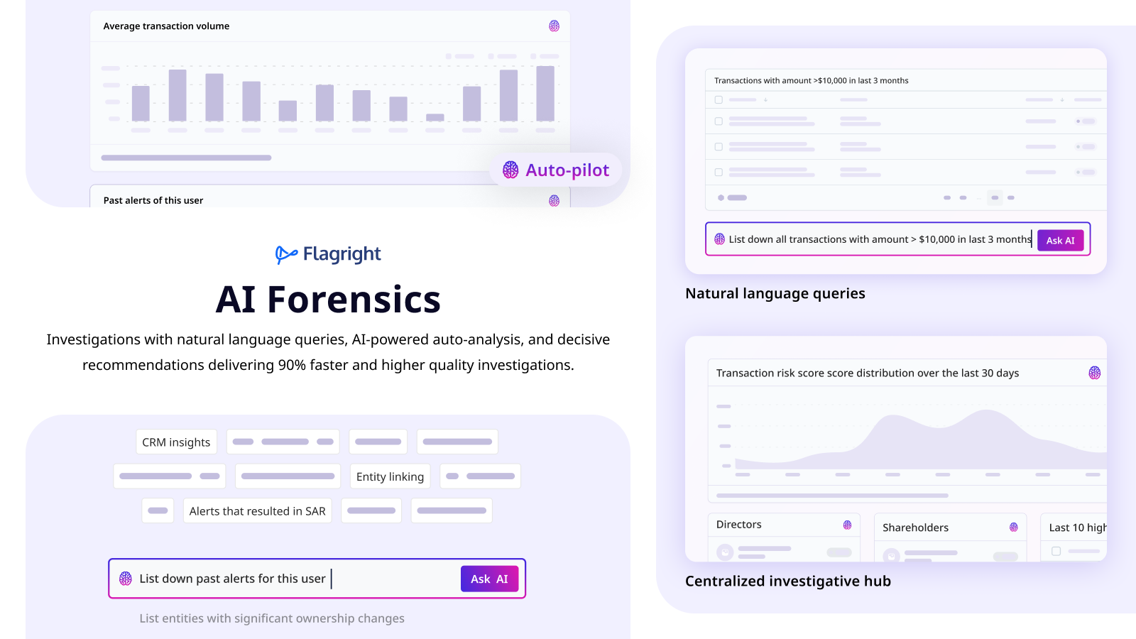 screenshot of Flagright