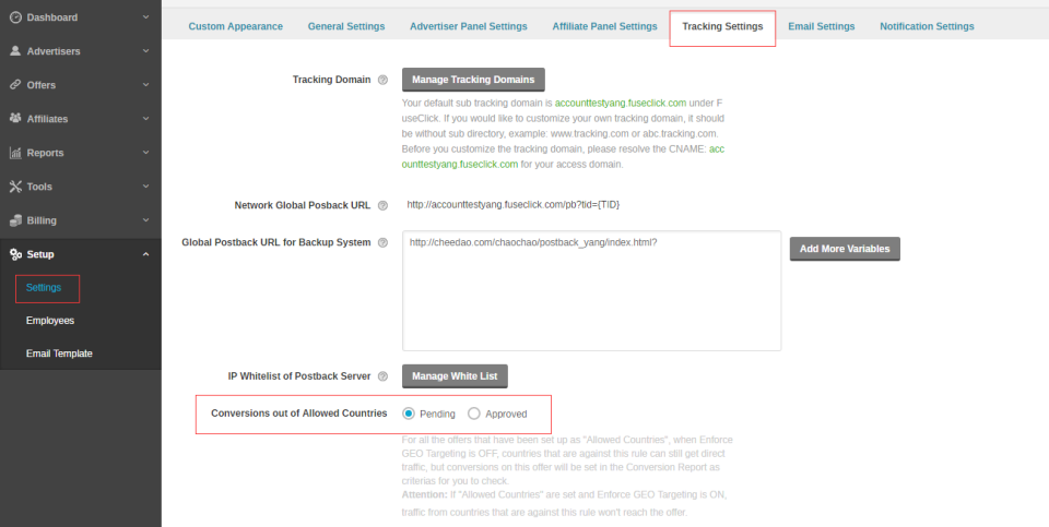screenshot of FlashClick