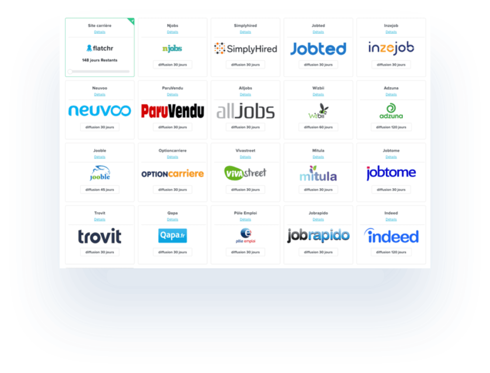 screenshot of Flatchr