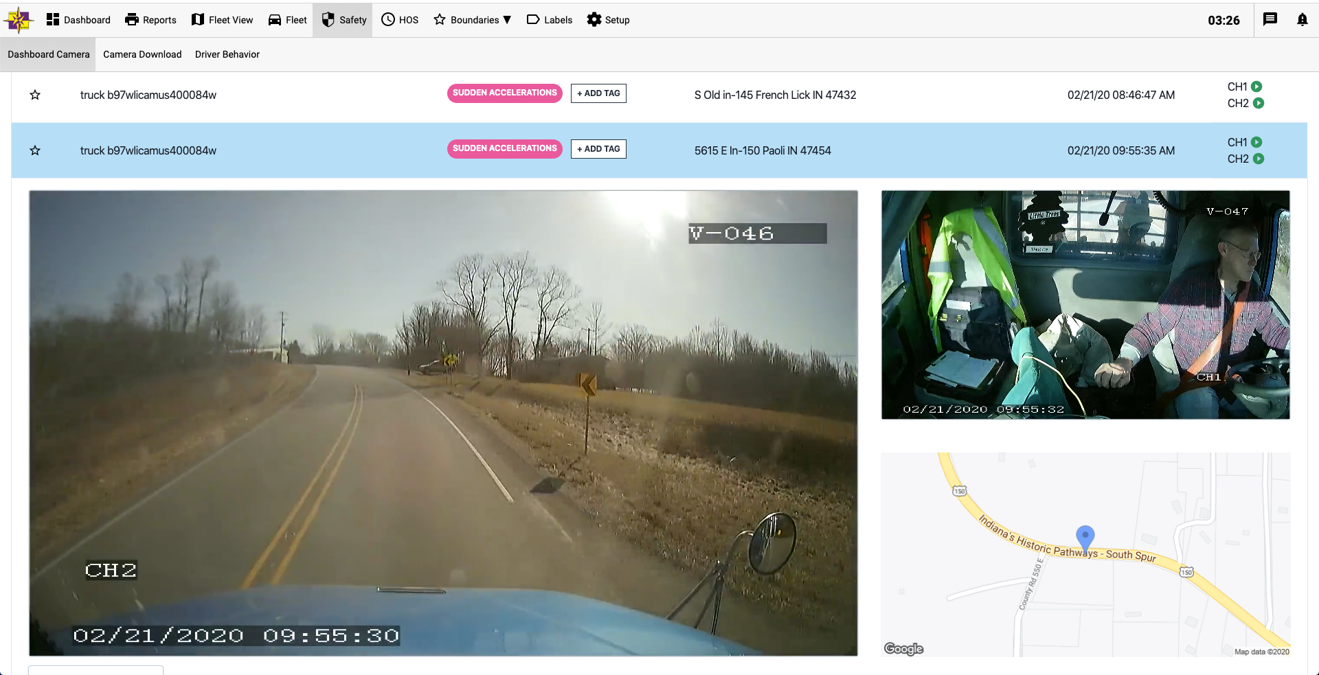 screenshot of Fleet.NET