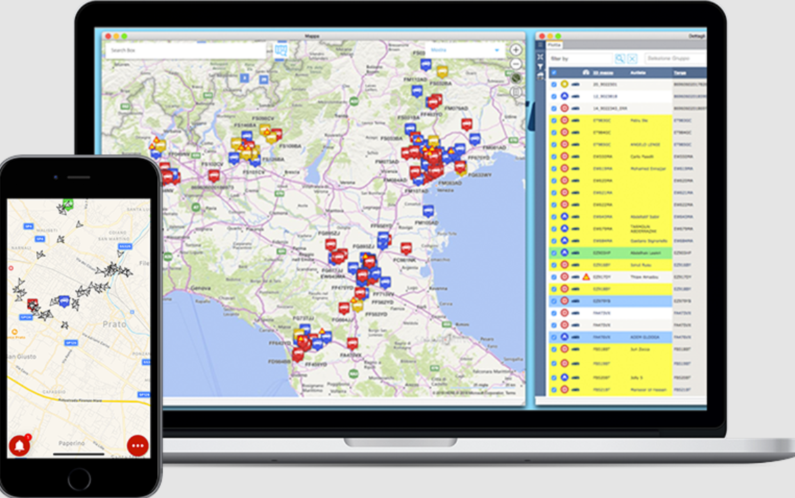 screenshot of Fleet2Track