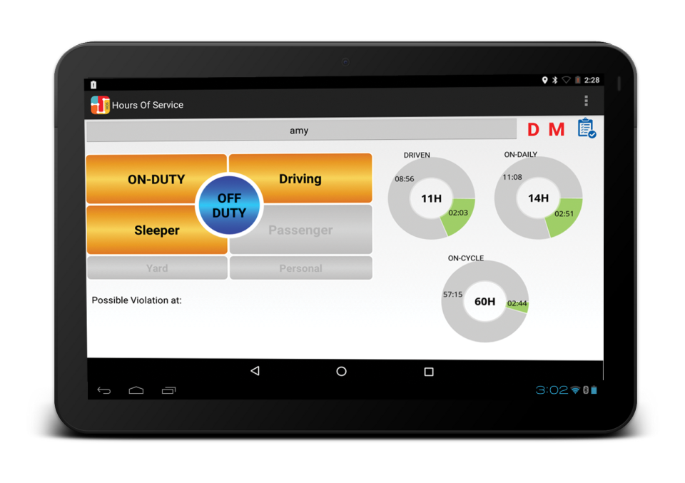 screenshot of FleetFACTZ