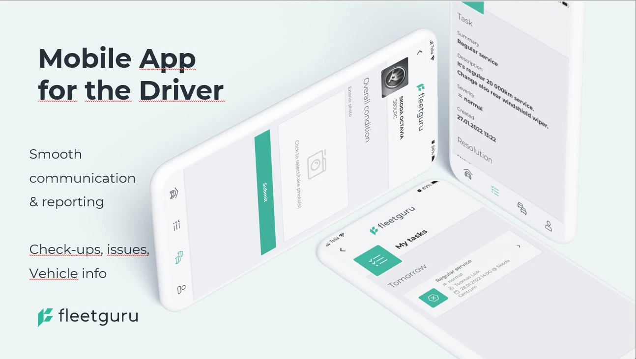 screenshot of FleetGuru