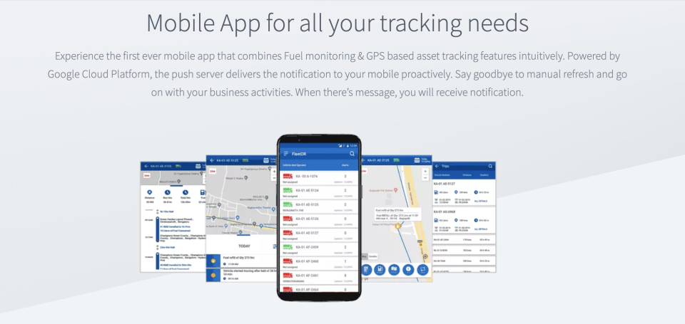 screenshot of FleetOR