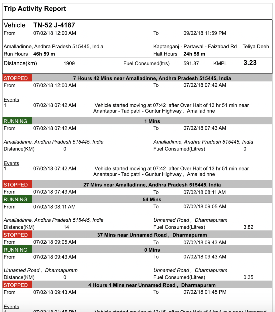 screenshot of FleetOR