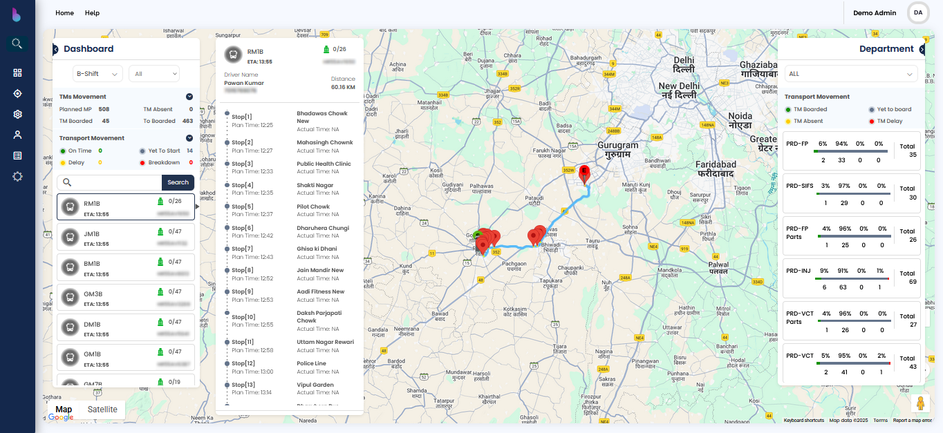 screenshot of FleetRobo