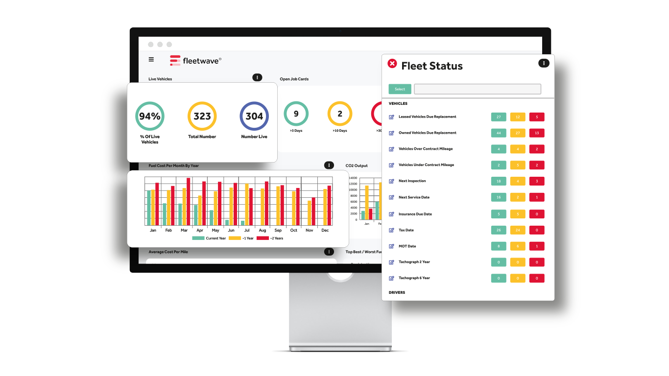screenshot of FleetWave