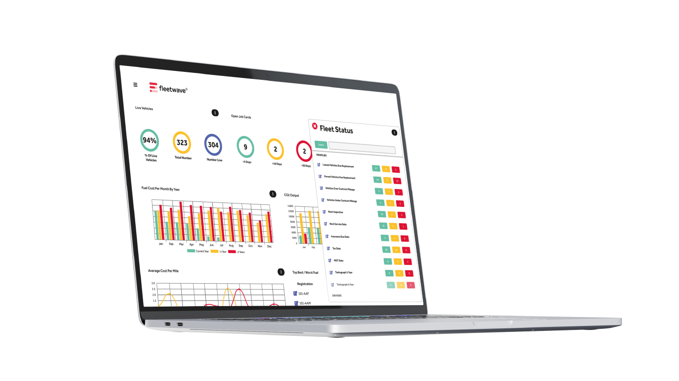 screenshot of FleetWave