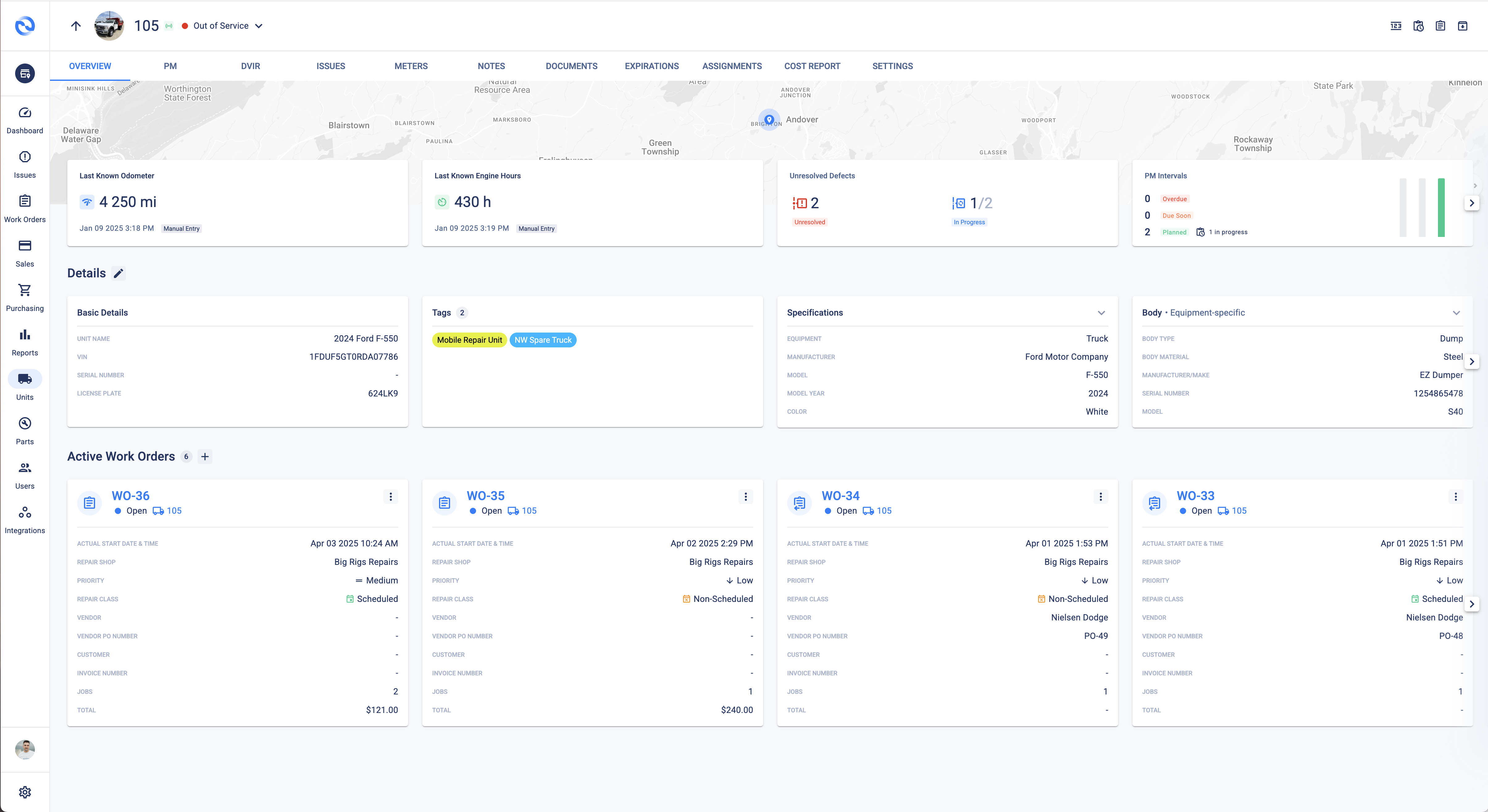 screenshot of Fleetpal