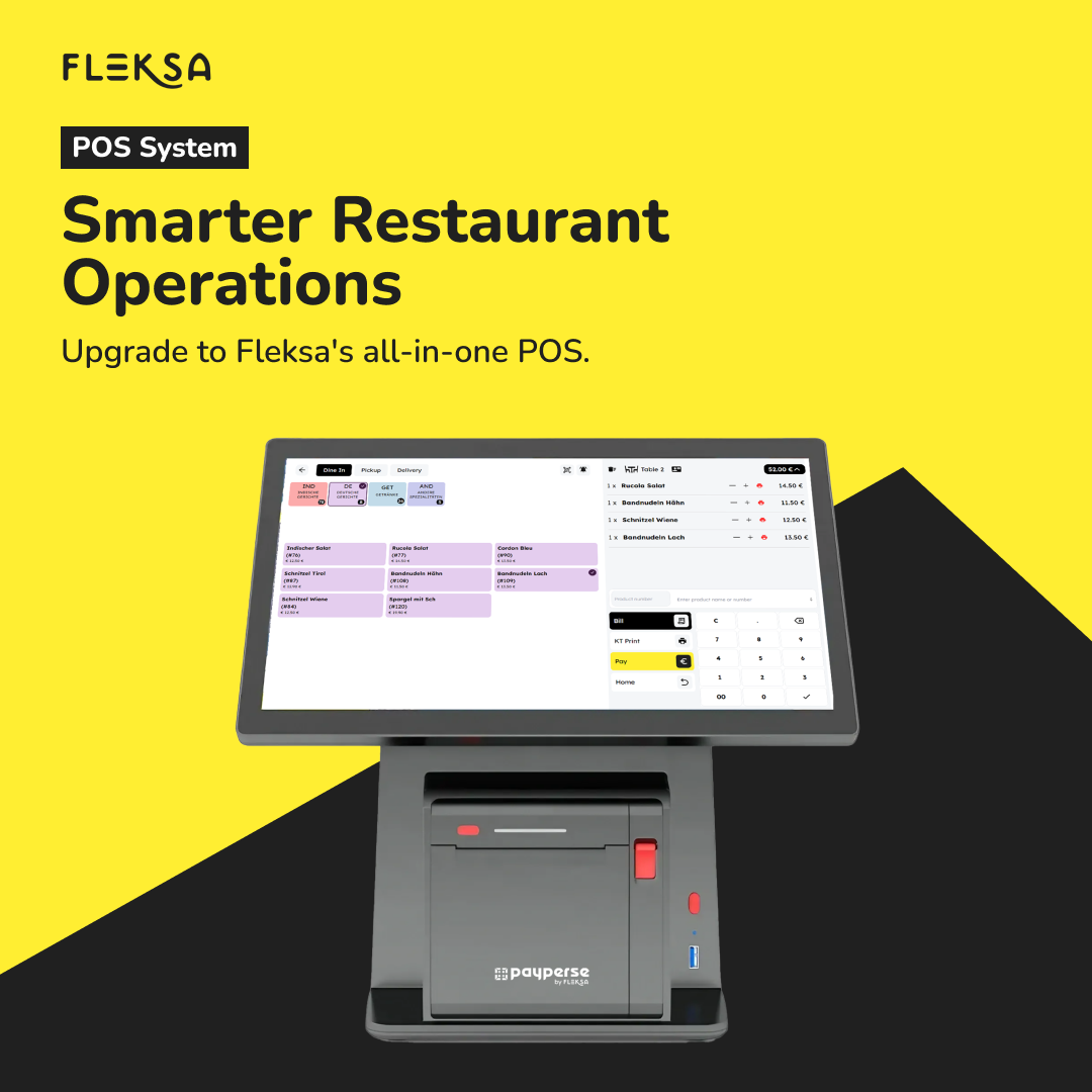 screenshot of Fleksa