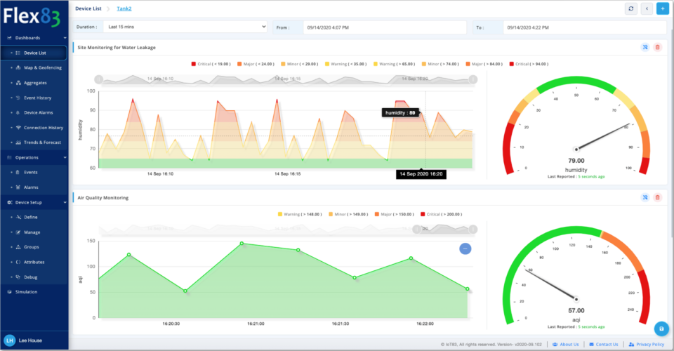screenshot of Flex83