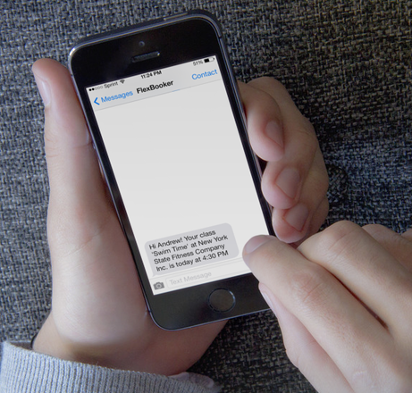 screenshot of FlexBooker