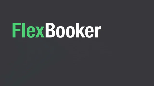 screenshot of FlexBooker