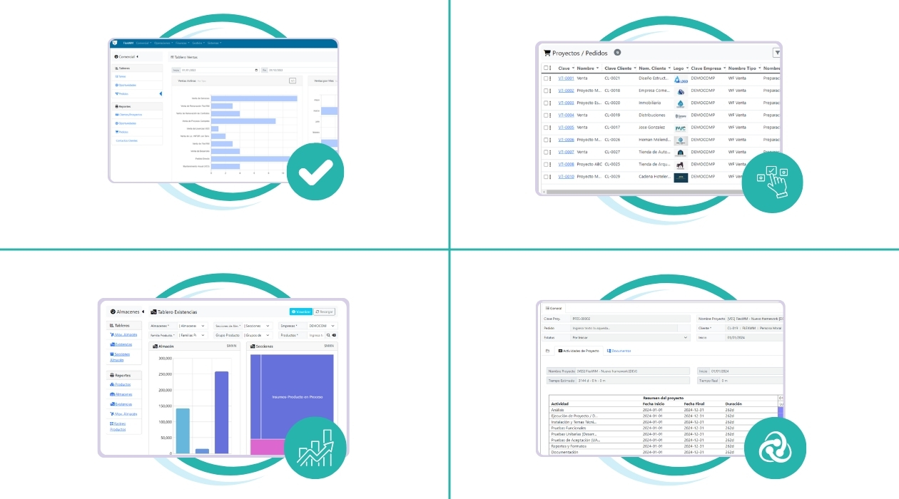 screenshot of FlexWM