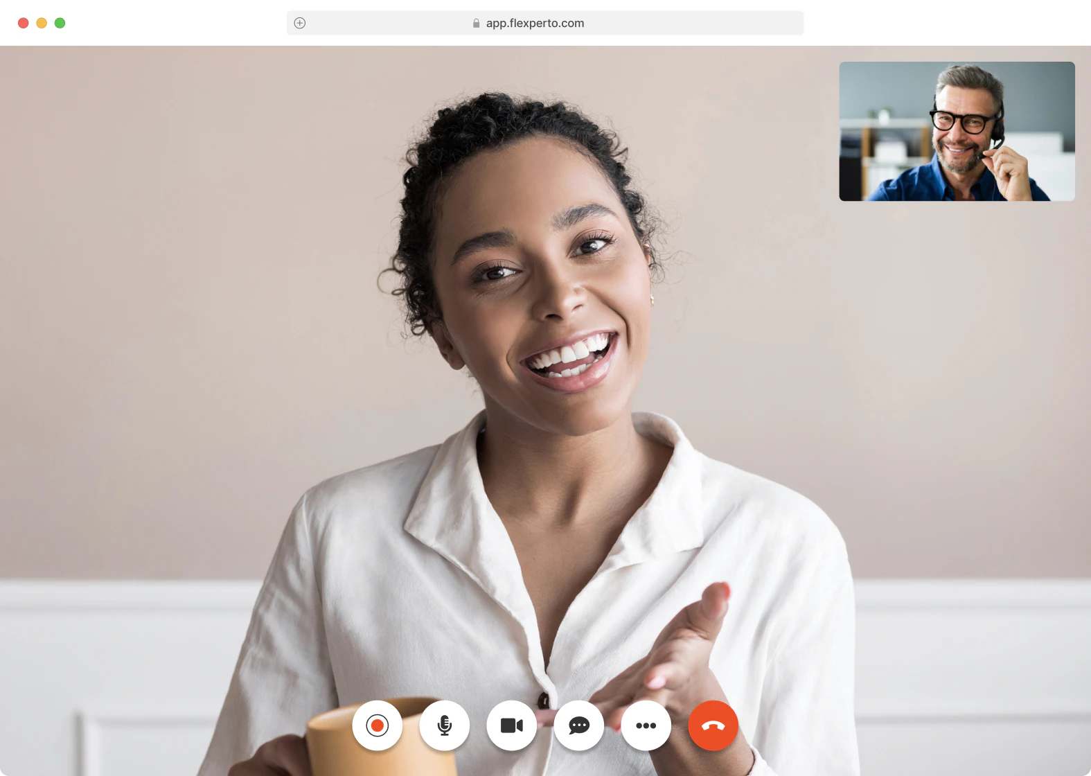 screenshot of Flexperto