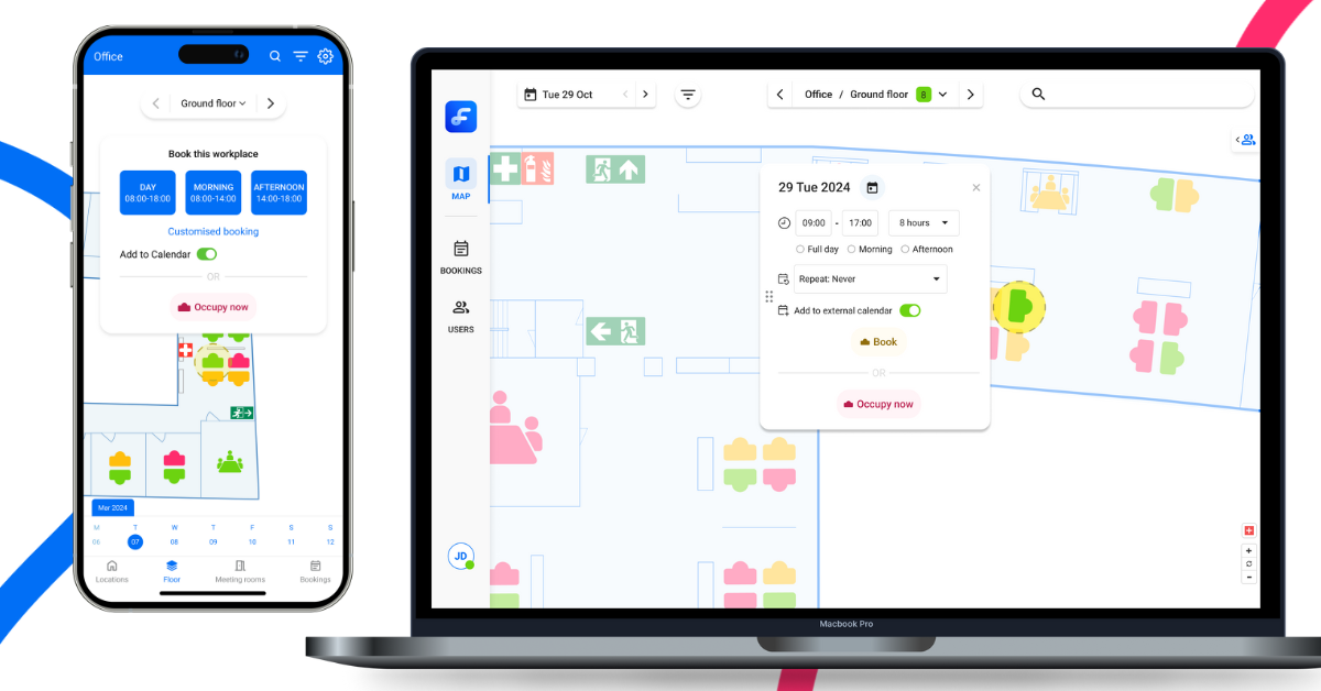 screenshot of Flexwhere